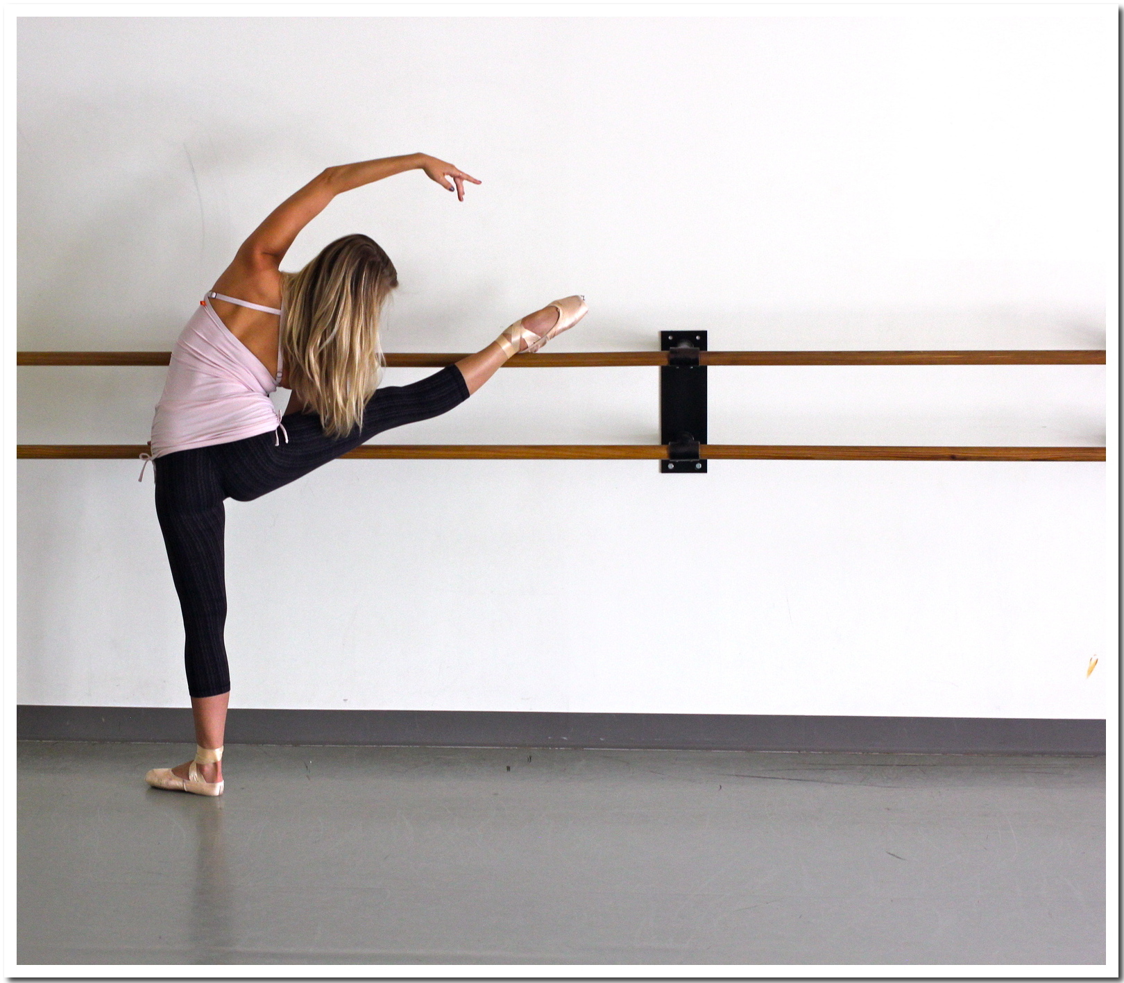 Back at the barre