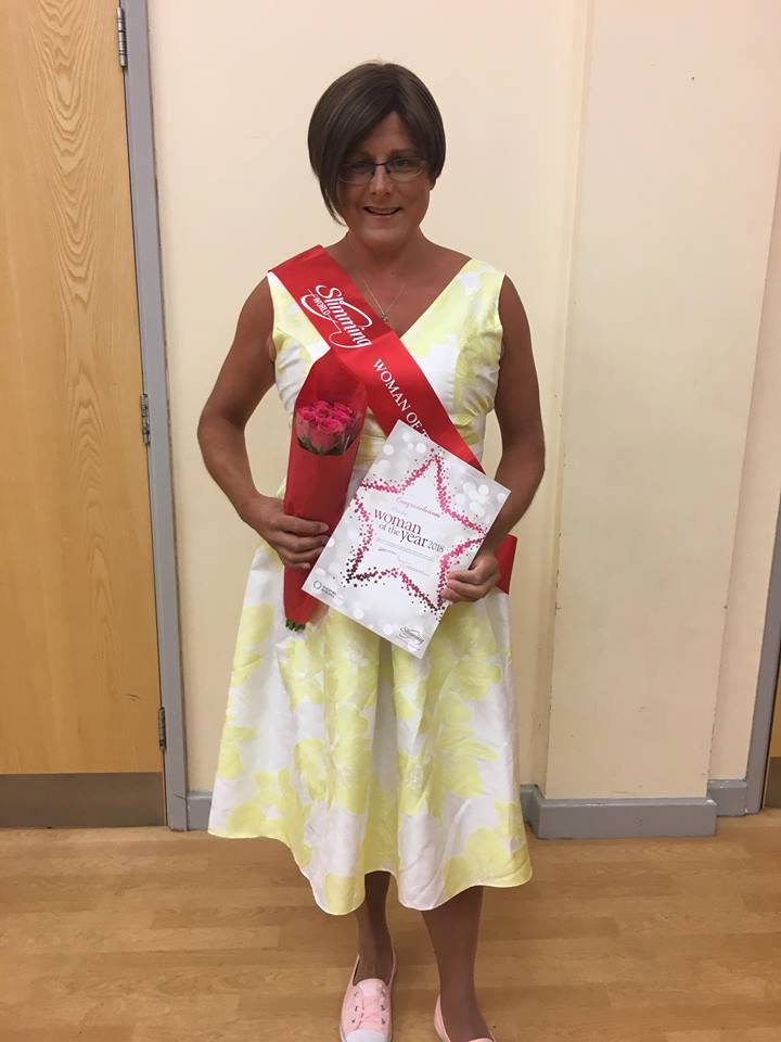 I’m Slimming World Woman of the Year!